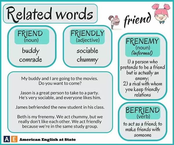 vocabulary friend