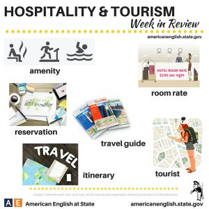 Hospitality And Tourism Vocabulary | Vocabulary Home