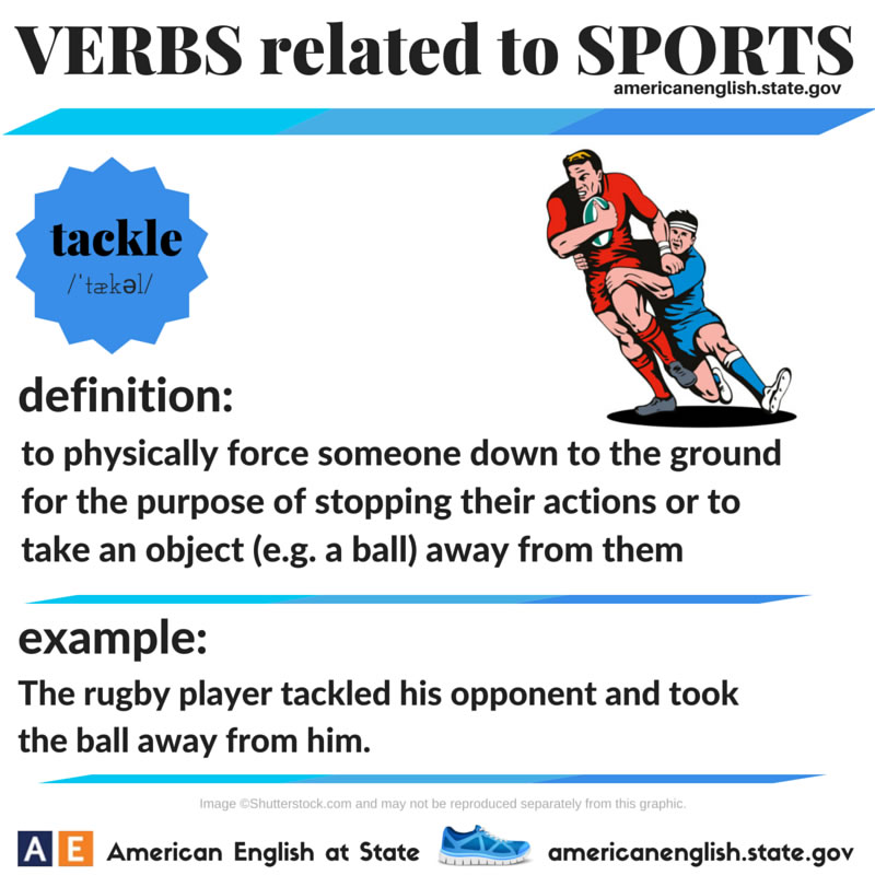 American English at State - Learn #sports #verbs all month with  #AmericanEnglish! Today's verb: kick. Maybe you know the meaning of this  verb, but do you know the meaning of kick up