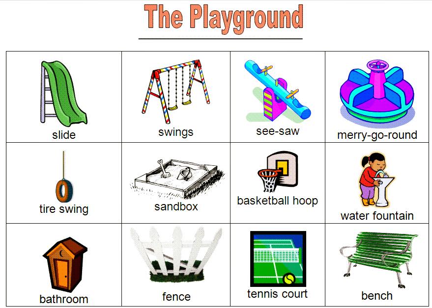 Vocabulary The Playground Vocabulary Home