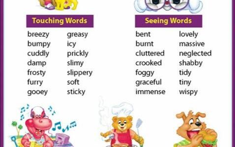 Using Sensory Words