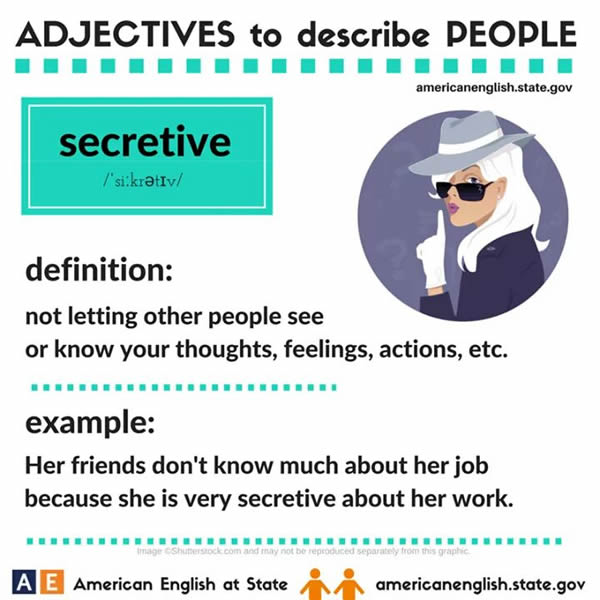 adjectives-to-describe-people-secretive