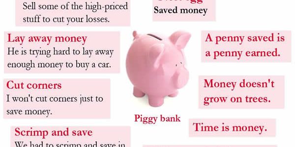 Idioms Vocabulary Home Page 3 - save money idioms