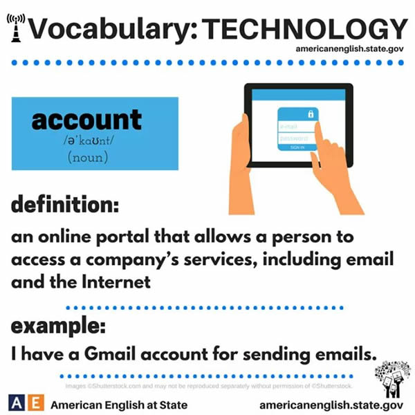 Technology Vocabulary - Vocabulary Home
