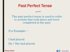 English Grammar Tenses – Detailed Expression | Vocabulary Home