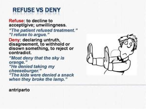 refuse – Vocabulary Home